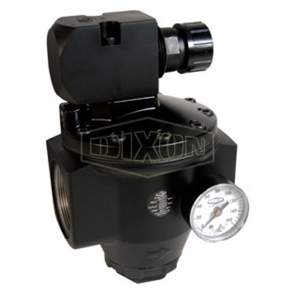 Norgren by 1 Series Relieving General Purpose Jumbo Regulator with GC230 Gauge, 2 in PTF, 2000 SCFM